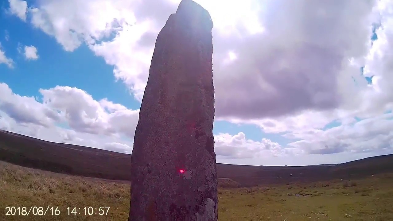 Prehistoric Dartmoor: Drizzlecombe Stone Row #1