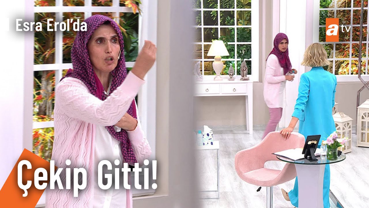 Selma stüdyoyu terk etmeye kalktı! @EsraErolatv 23 Haziran 2022