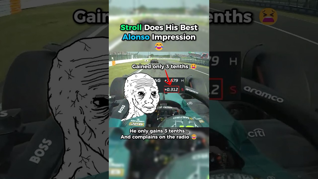 Alonso Taught Stroll Well 😂