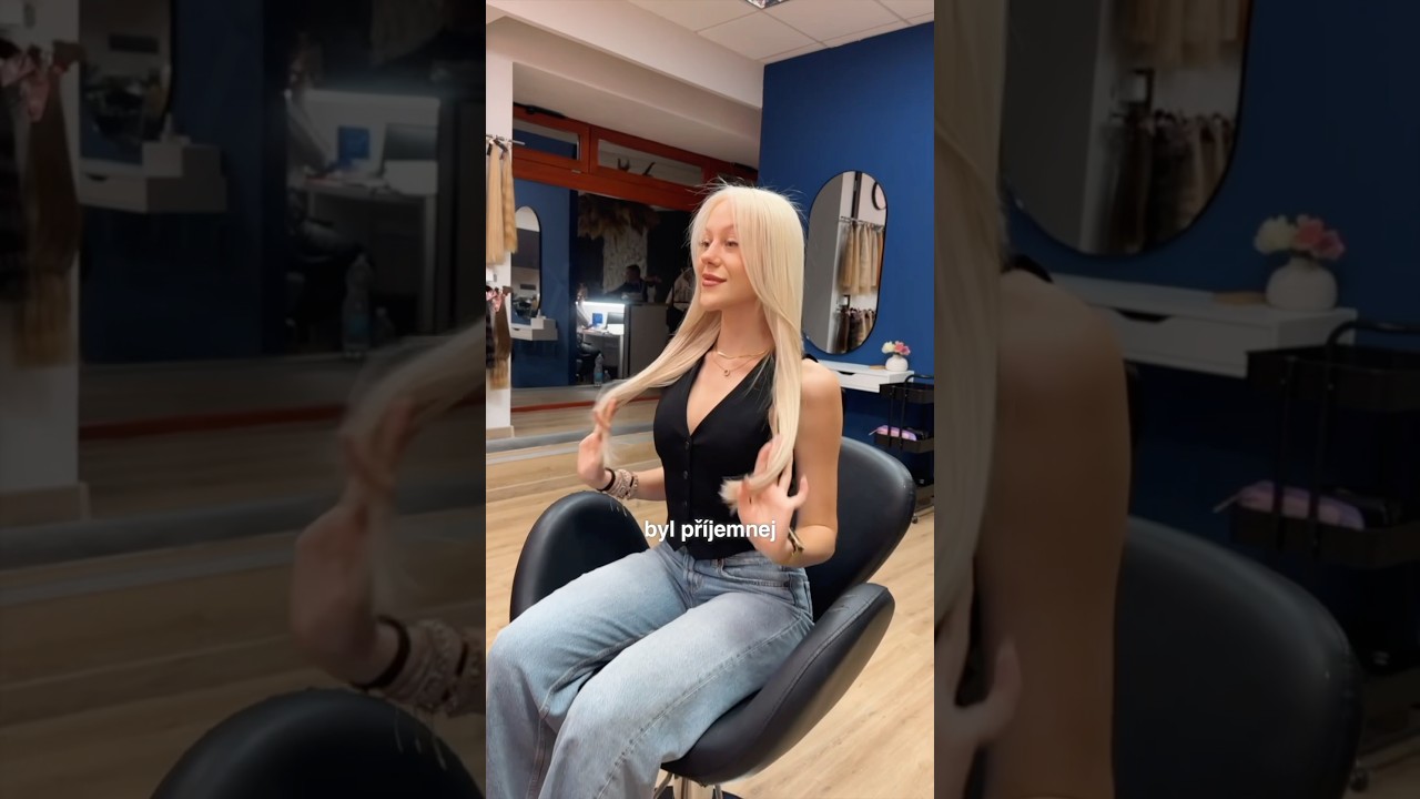 proměna z ViSM sal&oacute;nu🩵jsou v Praze, ale i v Brně! jsem nejspokojeněj&scaron;&iacute;! tě&scaron;te se na video!