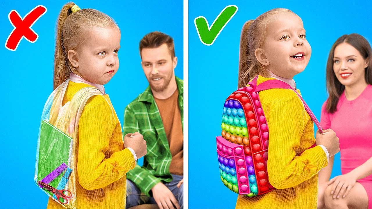 TERUG NAAR SCHOOL! Geweldige schoolknutsels en hacks voor ouders