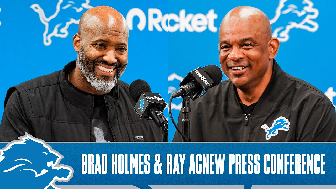 Brad Holmes and Ray Agnew Press Conference | Sept. 2, 2026