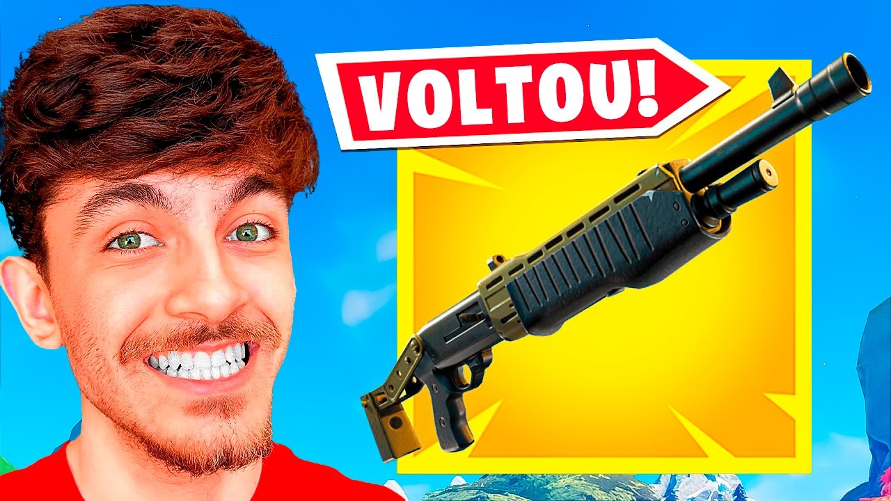 ELA VOLTOU A SER A MELHOR ARMA DO FORTNITE!