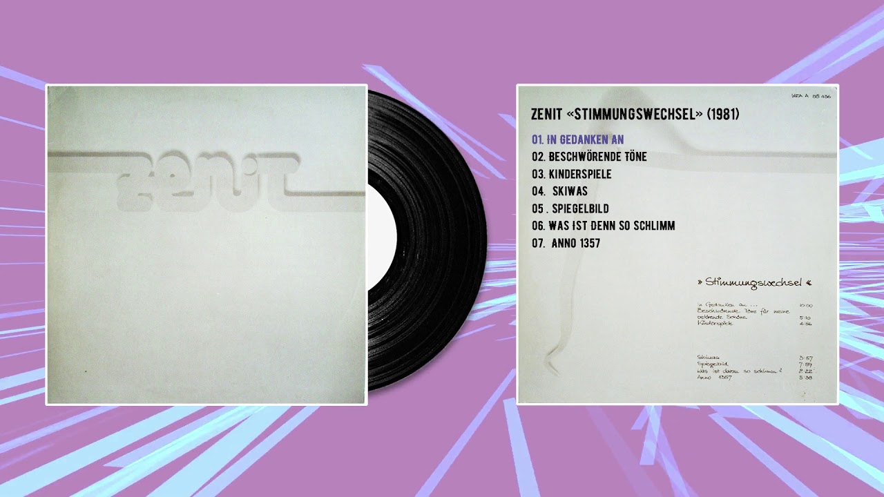 Zenit - Stimmungswechsel (1982) [Full Album] Jazz Rock