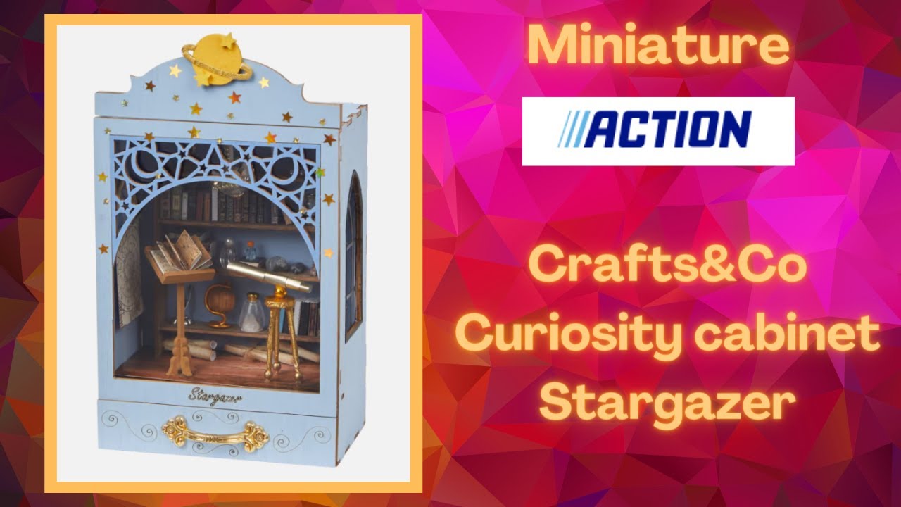 Miniature Action - Curiosity cabinet - Stargazer