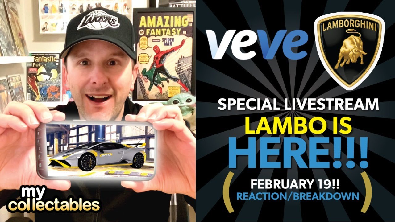 Special Livestream: Veve Lamborghini Announcement Reaction and Breakdown!!