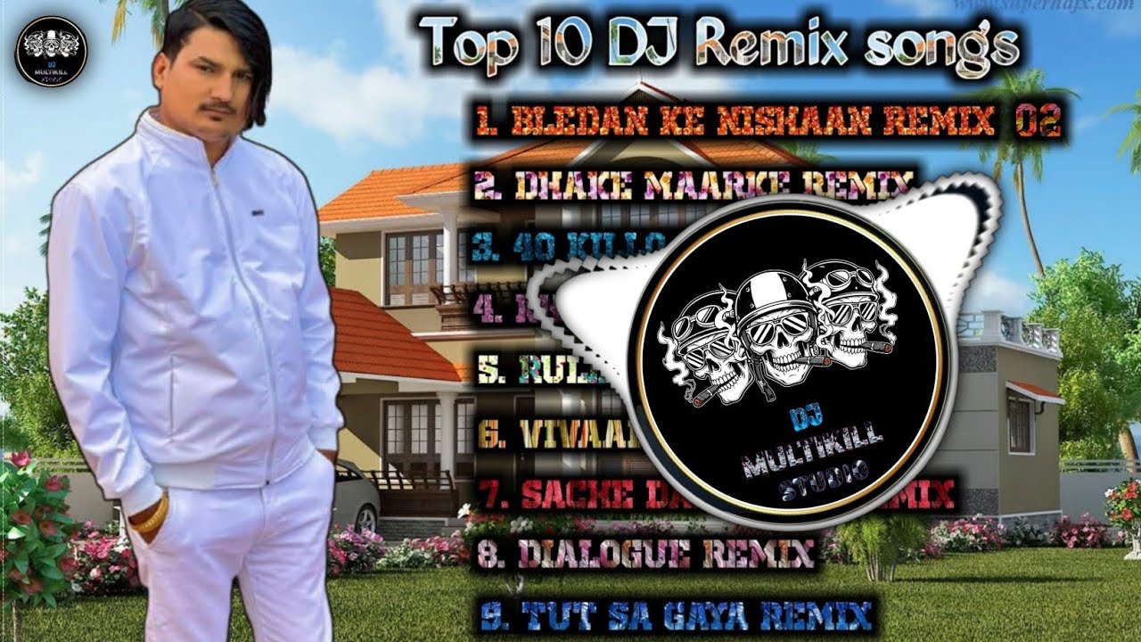 Best of Amit Saini Rohtakiya- Dj remix Jukebox | hard bass full vibration mix 2025  | Use headphones