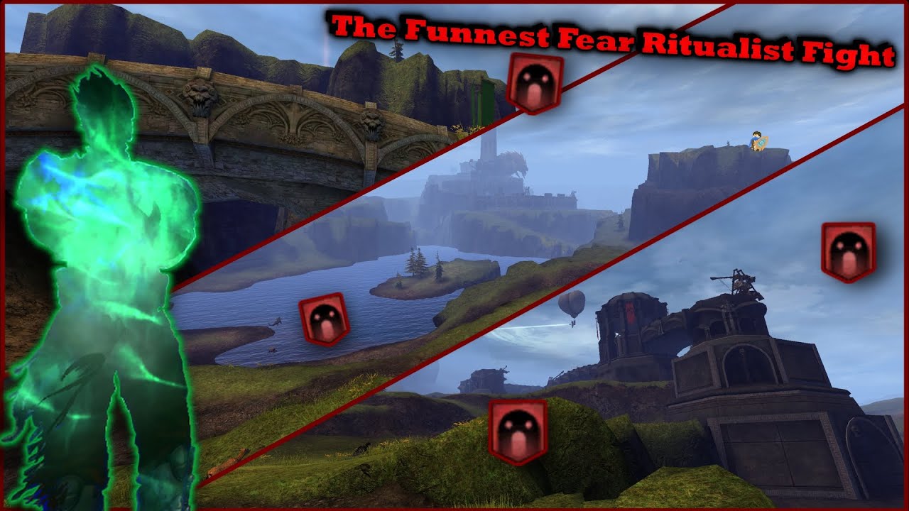 Fear Ritualist Produces the FUNNEST FIGHTS - GW2 WvW Necro/Ritualist Roaming