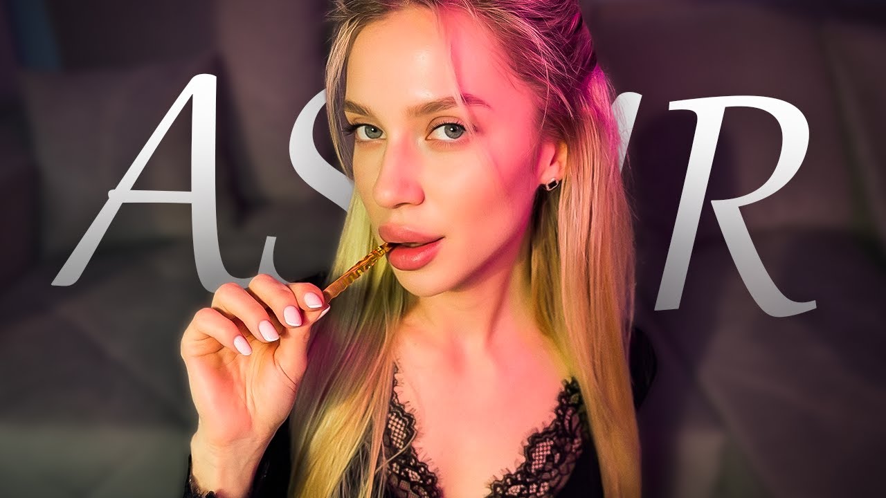 [4K USA ASMR] Sticky Gummy Worms 🍬 Eating Haribo Wummis | Intense Mouth Sounds & Chewing