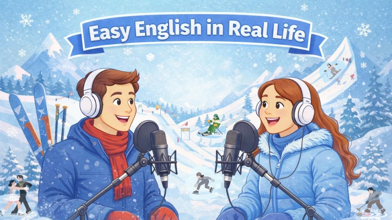 Winter Olympics ❄️ | Easy English for Beginners | English Podcast