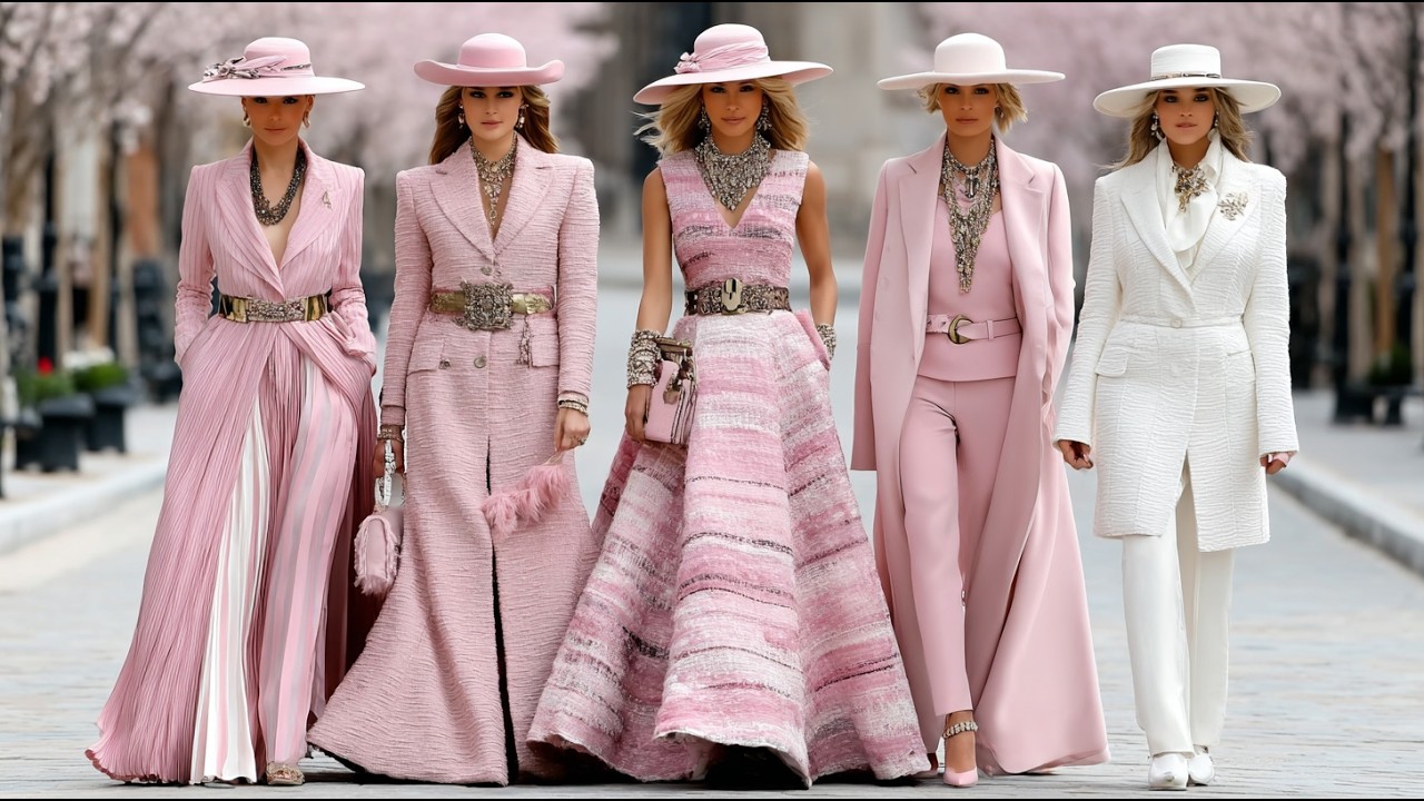 Весенне-летняя коллекция Ralph Lauren 2026 | Роскошный классический женственный стиль в пыльно-ро...