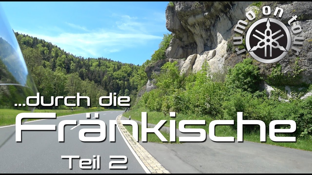 Fränkische Schweiz Motorrad Rundfahrt #2/4    Pottenstein nach Bayreuth    4K & Raw Sound   XJR 1300