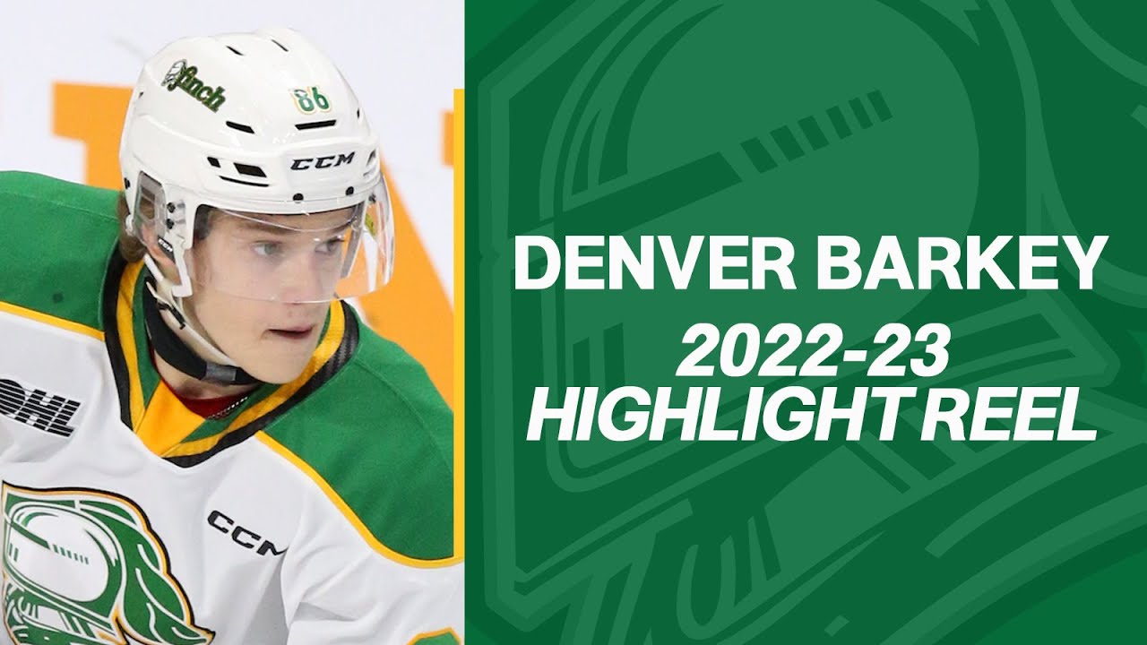 Denver Barkey (London Knights) - 2022/23 OHL Highlights