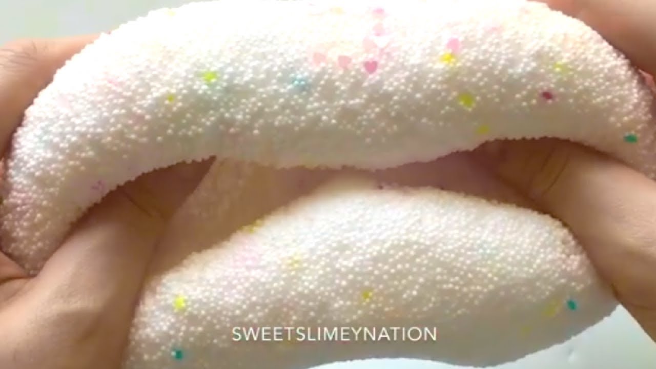 Crunchy Floam Slime - Most Satisfying Slime ASMR