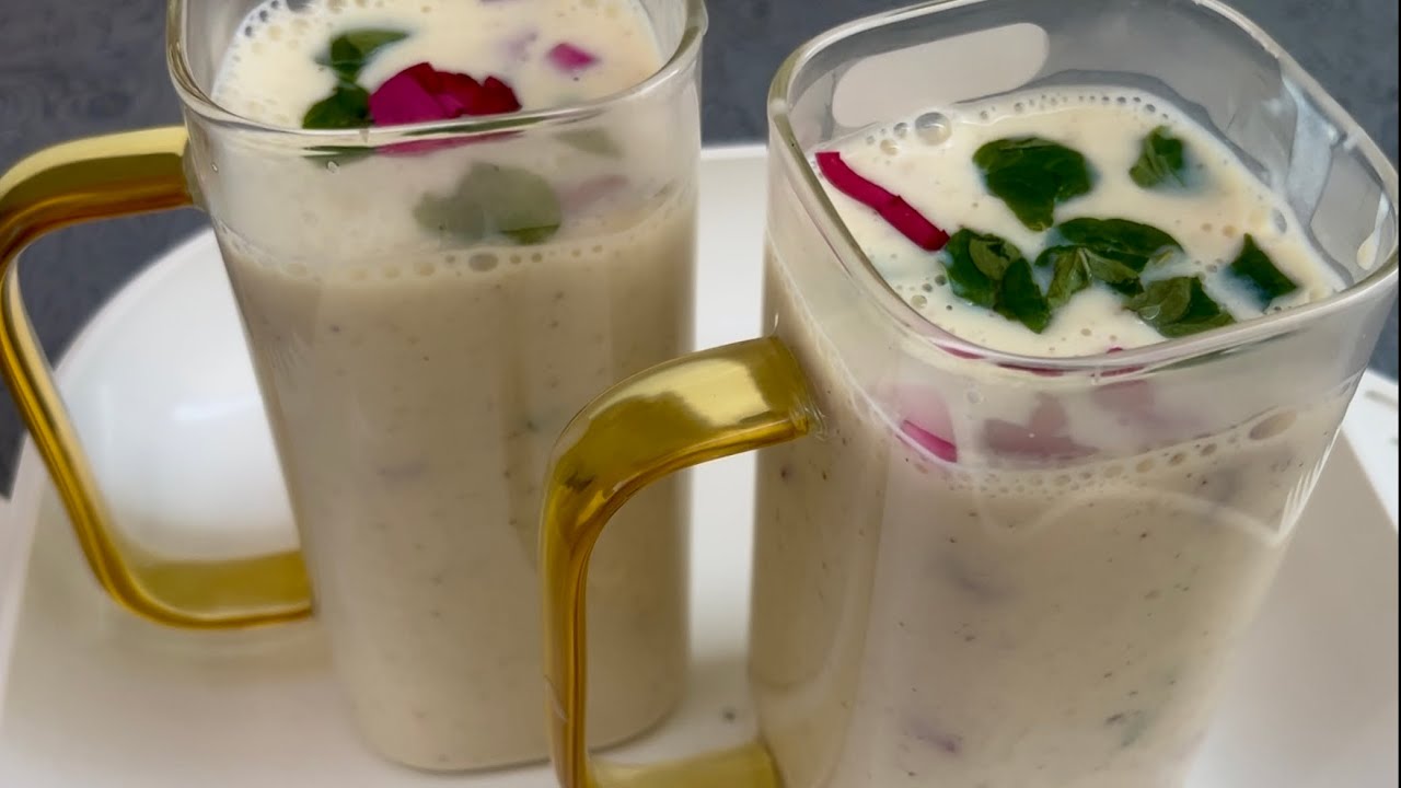 Ramzan Energy Drink - Taqat Se Bharpoor | Easy and Tasty Energy Dry Fruits Smoothie