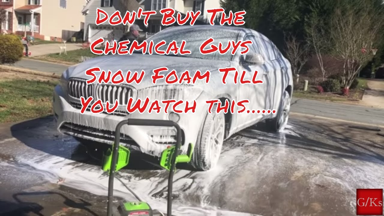 Chemical Guys Snow Foam Car Wash!!!