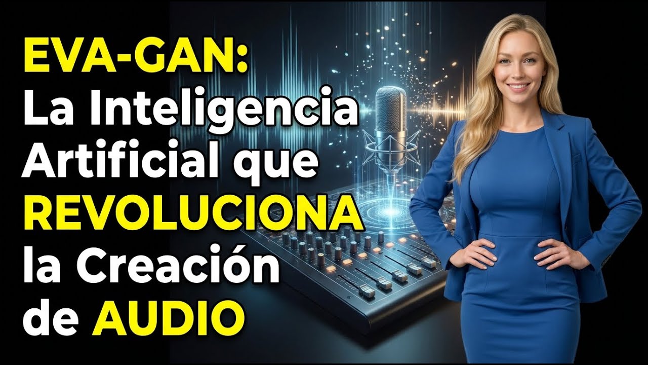 EVA-GAN: La Inteligencia Artificial que REVOLUCIONA la Creación de AUDIO