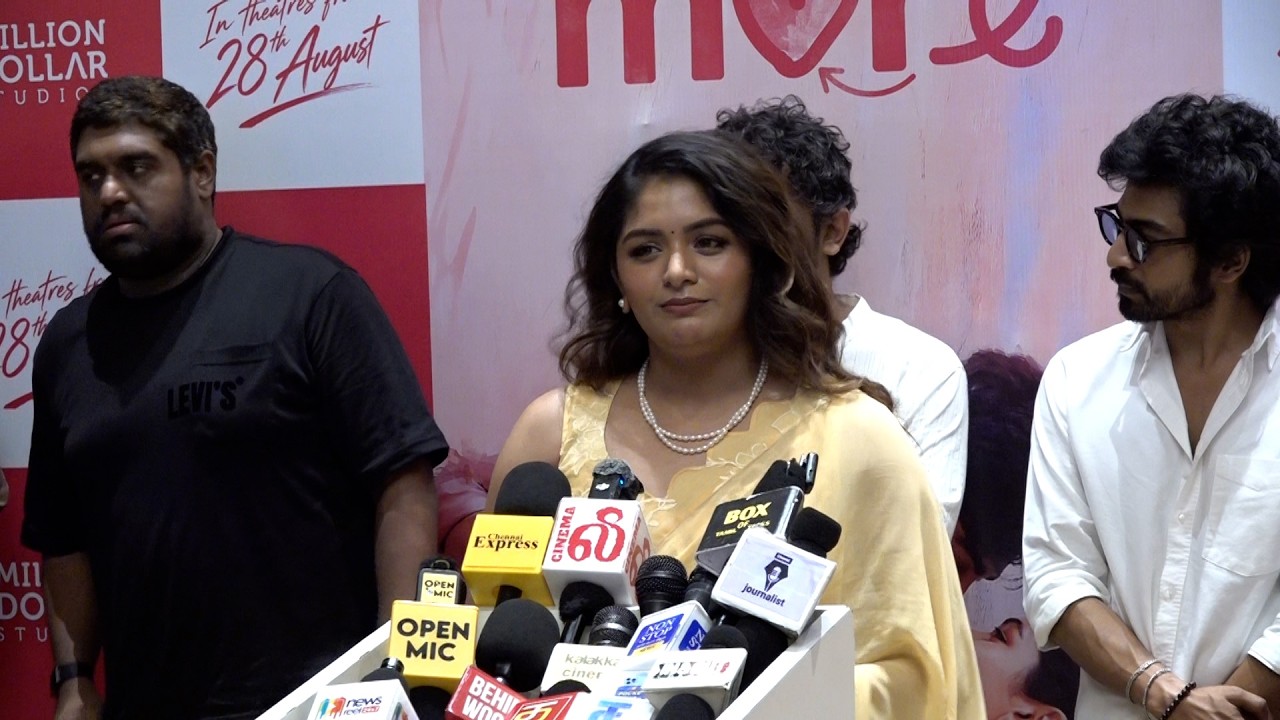 Once More Movie Celebrities Review | Arjun Das | Aditi Shankar |  Sona Olickal, Vignesh Srikanth