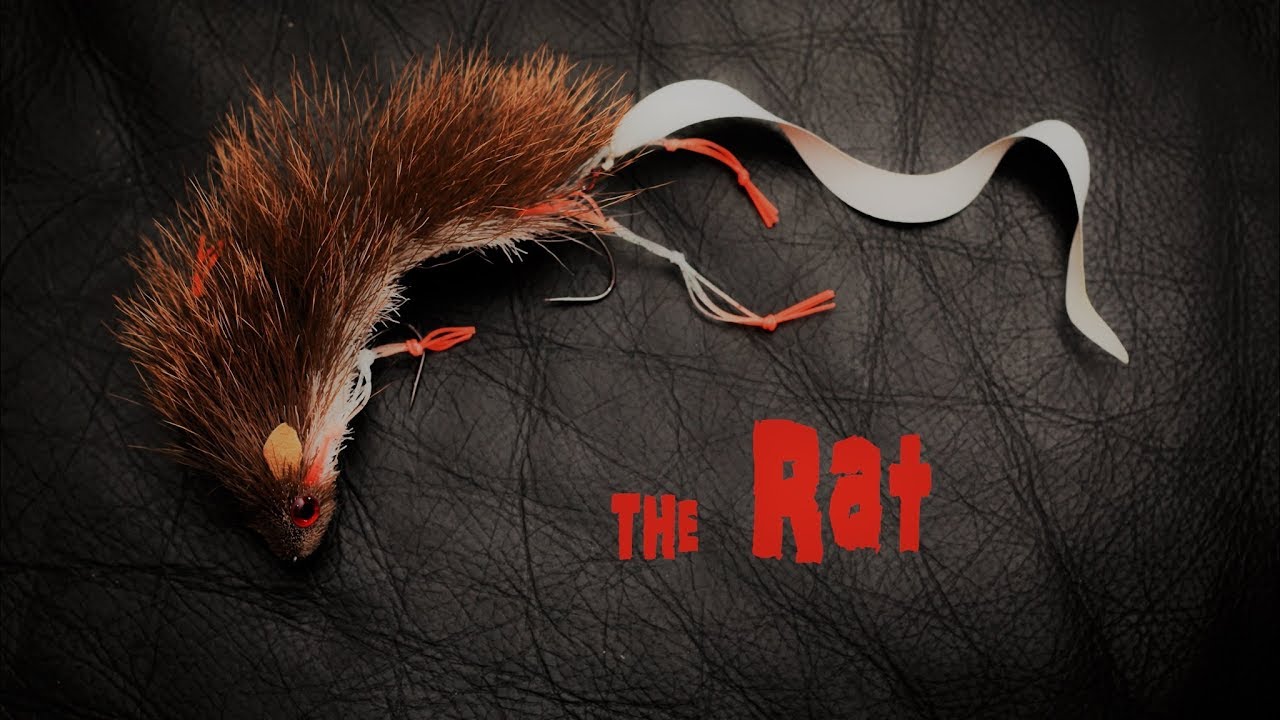 Tying the articulated Deer Hair Rat (Pike, Musky and other predators)