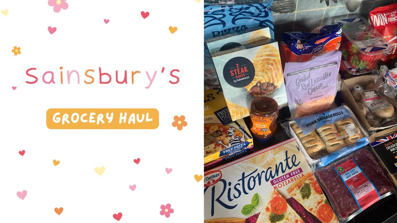 Sainsbury’s Food Shop | Weekly Grocery Haul | 6th June 2025
