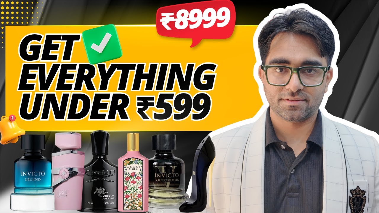 Get Designer Perfumes Worth ₹4,000+ for ₹599 Only 🤯 Winter 2025 Steal! Best Deal Of The Year