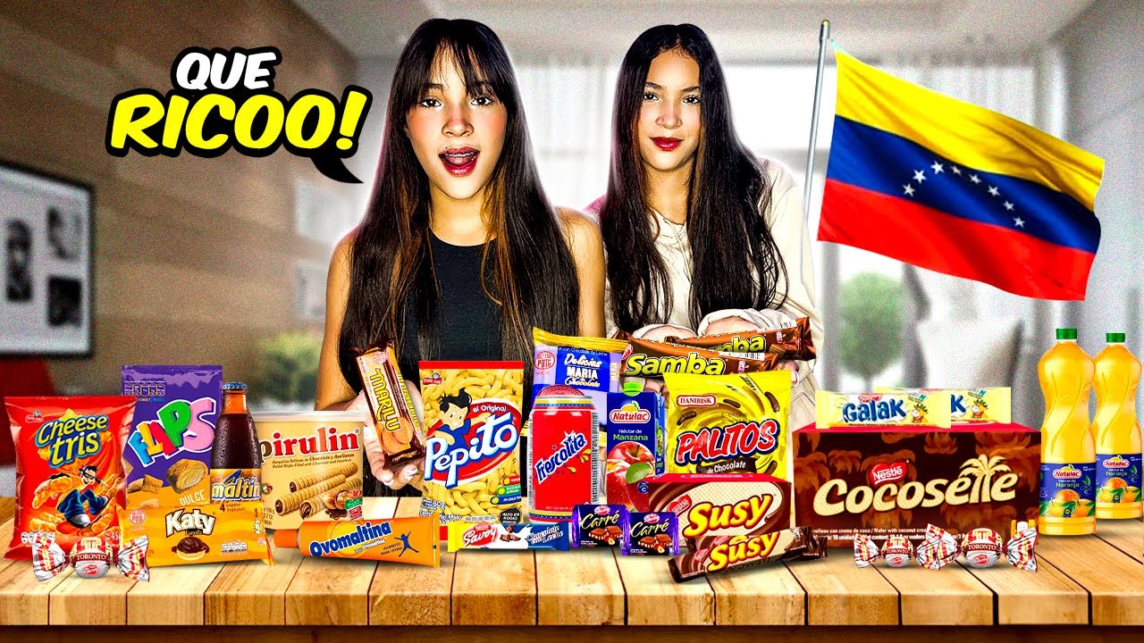 Las Gemelas Prueban Dulces Venezolanos 🧁🇻🇪