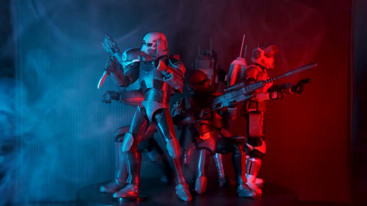  Clone force 99 the black series. Hasbro 