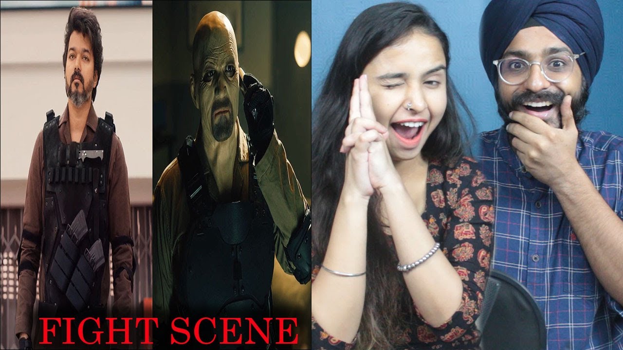 BEAST MASS MALL FIGHT SCENE REACTION | Thalapathy Vijay |Parbrahm Singh