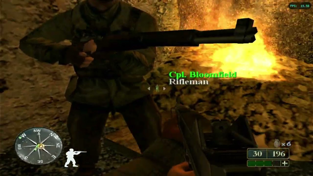 win600 - dolphin: CoD 2 - Big Red One(pal) | 2x res | 16w | 50% underclock