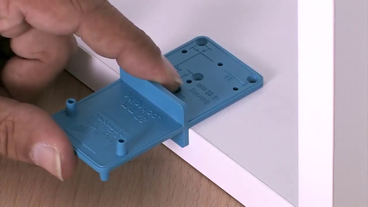 HETTICH MultiBlue hole marking jig (for hinges,mounting plates & other)