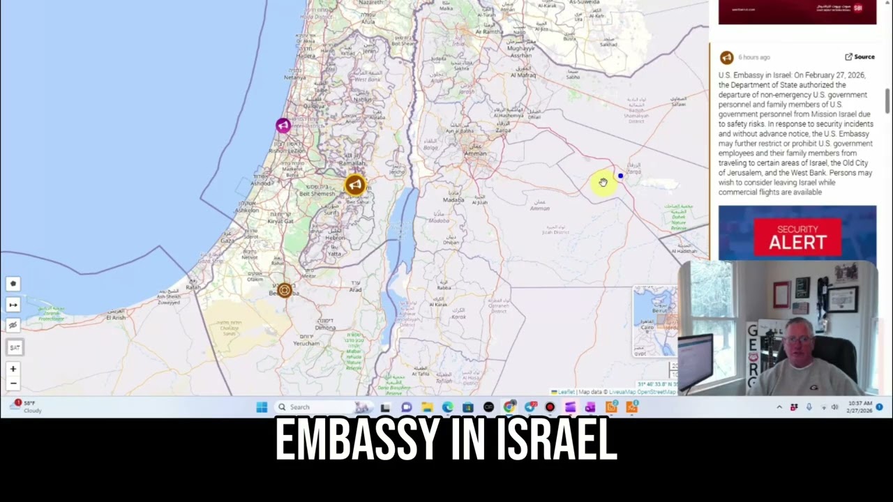 Israel Security Alert: China & US Urge Evacuation #shorts