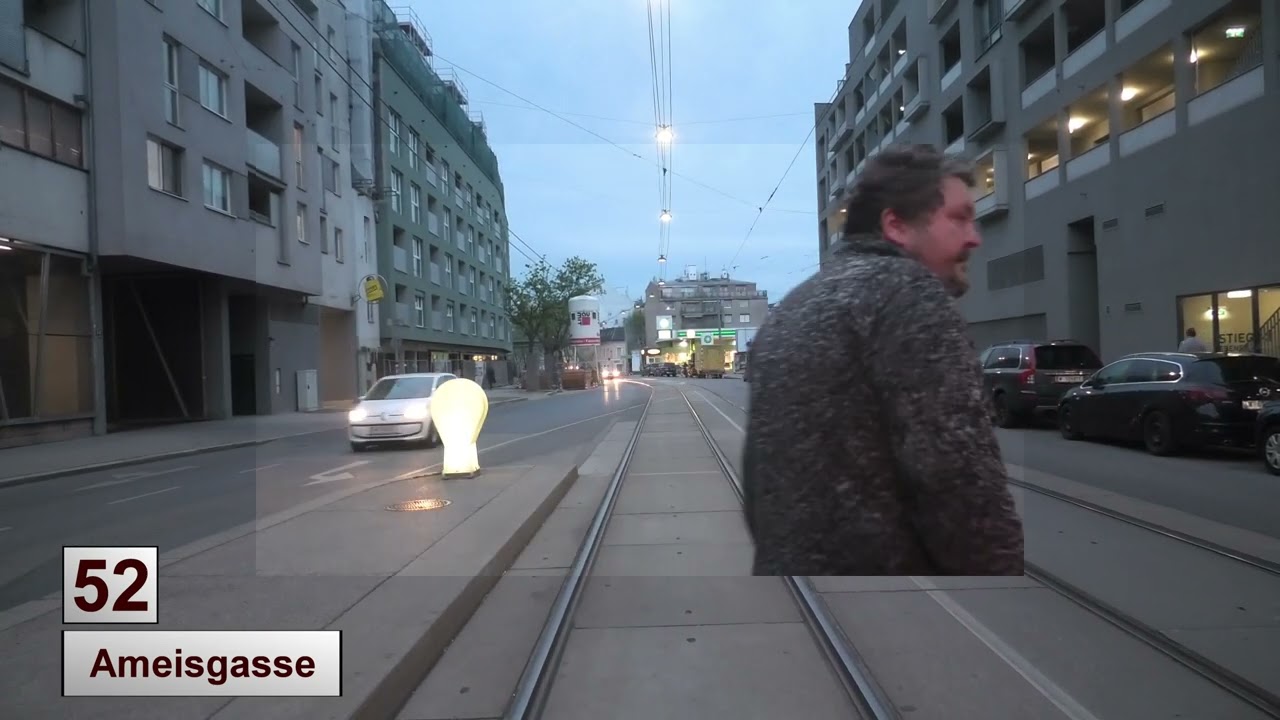 Strassenbahn Wien 2024 Linie 52