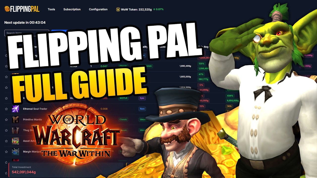 Flipping Pal Guide: How To Make Gold with Flipping Pal World of Warcraft