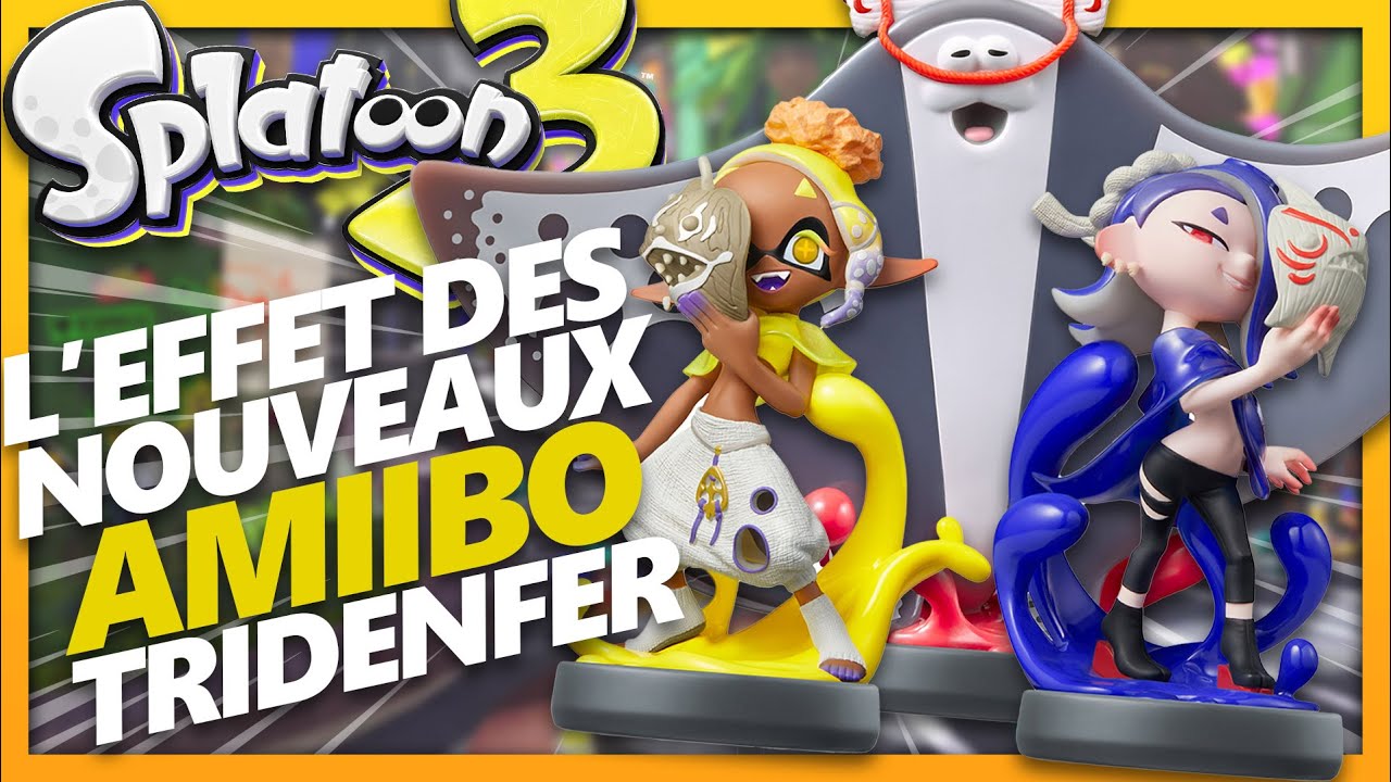 QUE DÉBLOQUENT LES AMIIBO TRIDENFER DANS SPLATOON 3 ?