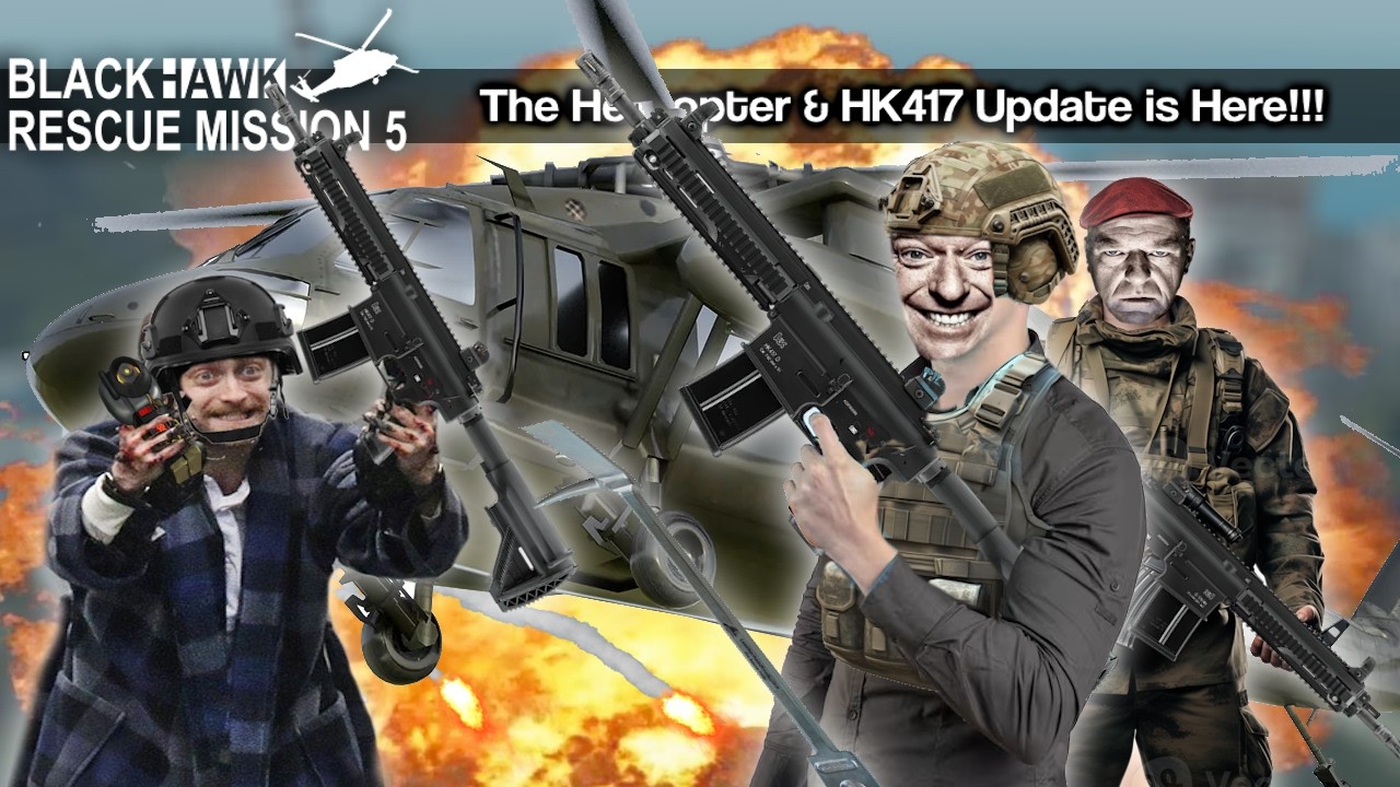 Helicopter Countermeasures, HK417, Breaching System, & A Lot More Stuff!!! | BRM5 Gameplay