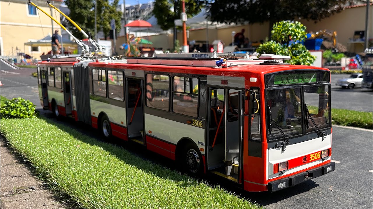 MEGA RC BUS,  TROLEJBUS ŠKODA 15RT RC MODEL