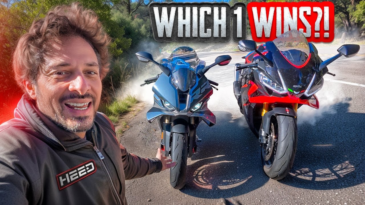 SHOOTOUT: 2026 Aprilia RSV4 Factory Vs. BMW S1000RR