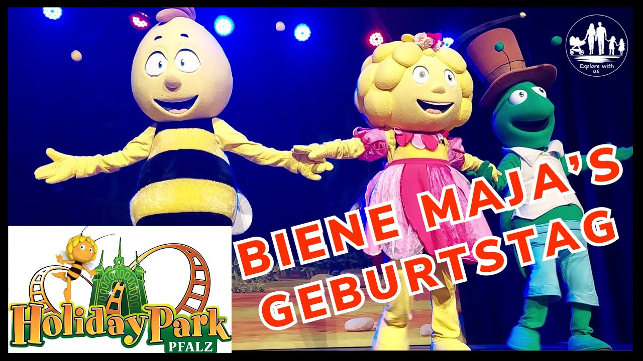 Biene Maja, Willie und Flip feiern Biene Majas Geburtstag im Holiday Park (volle Länge)
