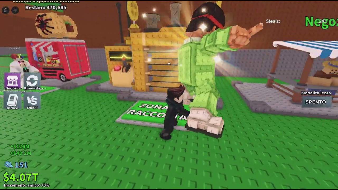 Ecco la mia base dopo la admin abuse di steal brainrot su Roblox  🇮🇹🇮🇹🇮🇹