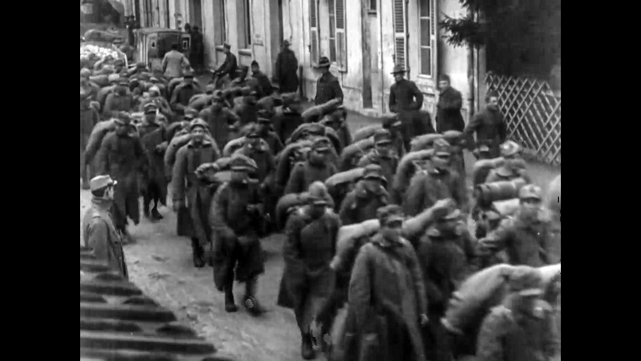 Addestramento Truppe Italiane 101ª Fanteria | Filmato Raro 1° Guerra Mondiale WWI (1918)