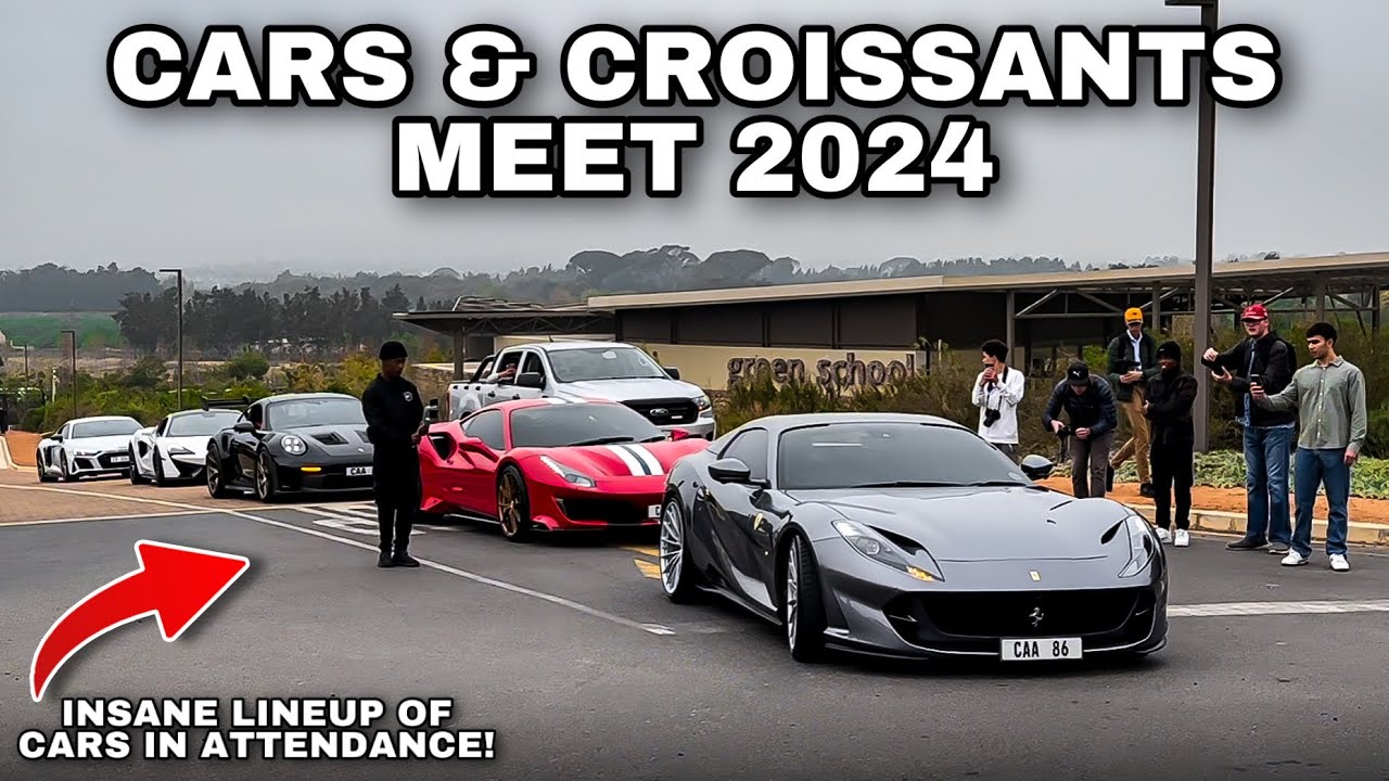 Лучшие суперкары Кейптауна посещают выставку The Cars & Croissants Meet 2024
