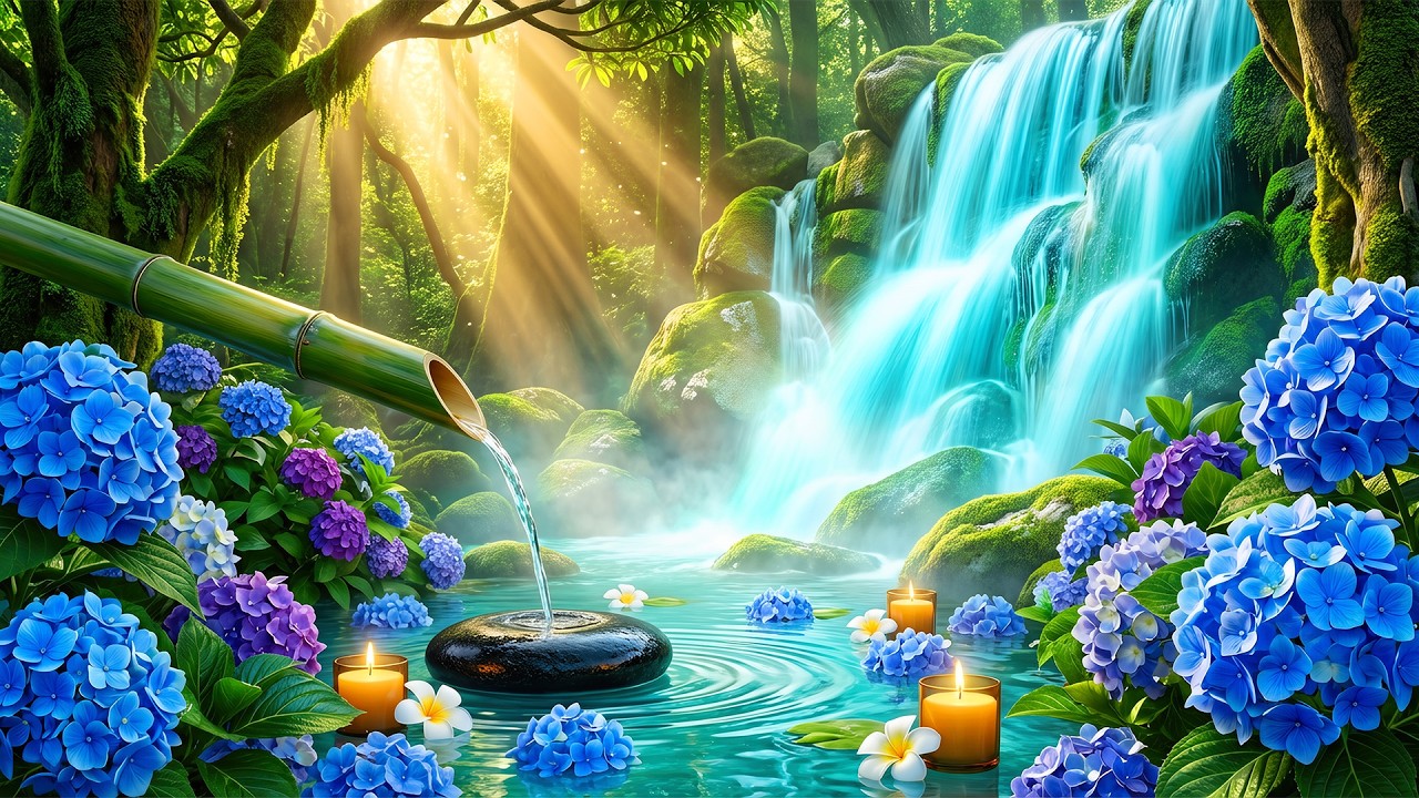 Bamboo Water Relaxation 🌿 Deep Healing Sleep Music for Mind & Emotional Balance