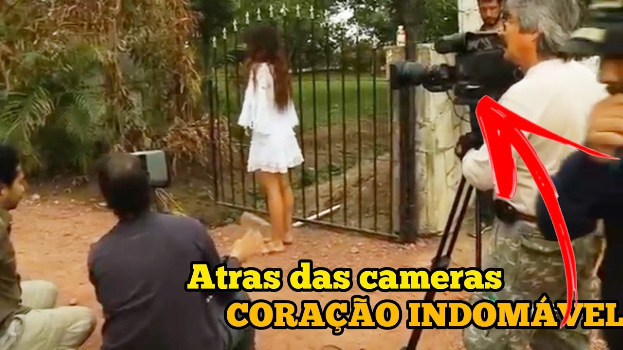 CORAÇÃO INDOMÁVEL— atrás das câmeras (bastidores)