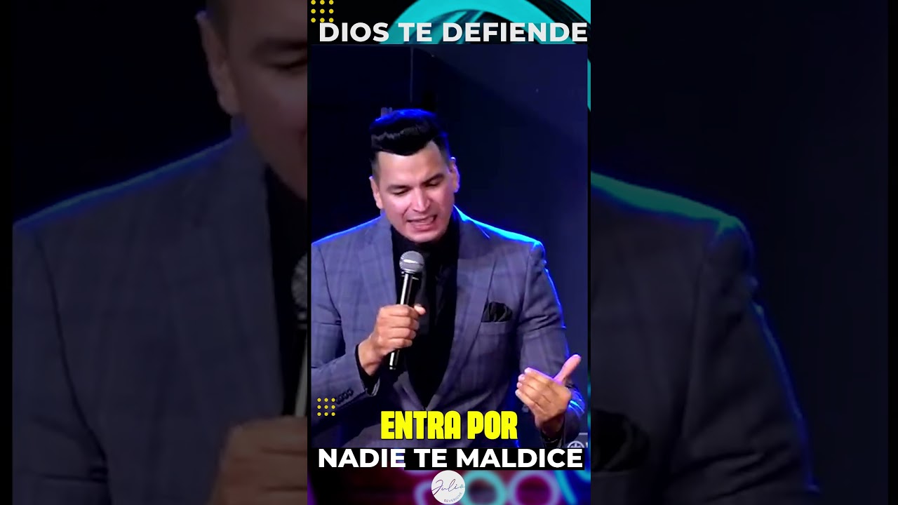 Dios te DEFIENDE, no estas SOLO, el PELEA TUS BATALLAS, LA MALDICION NO VA-Pastor Julio Severiche