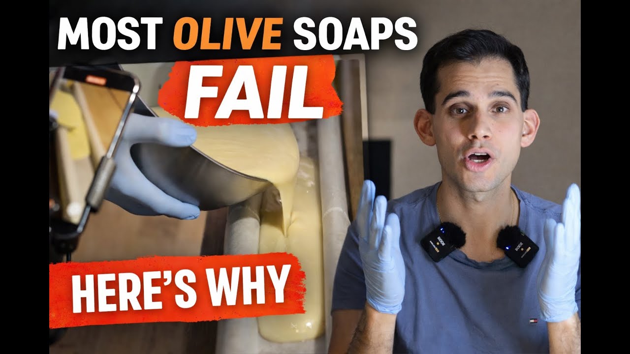 Soap making Explained: Why This Olive Oil Soap Works (And Most Don’t)