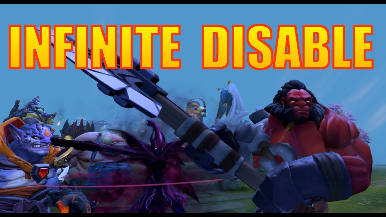 Dota 2 Exploit: INFINITE DISABLE (Axe bug)