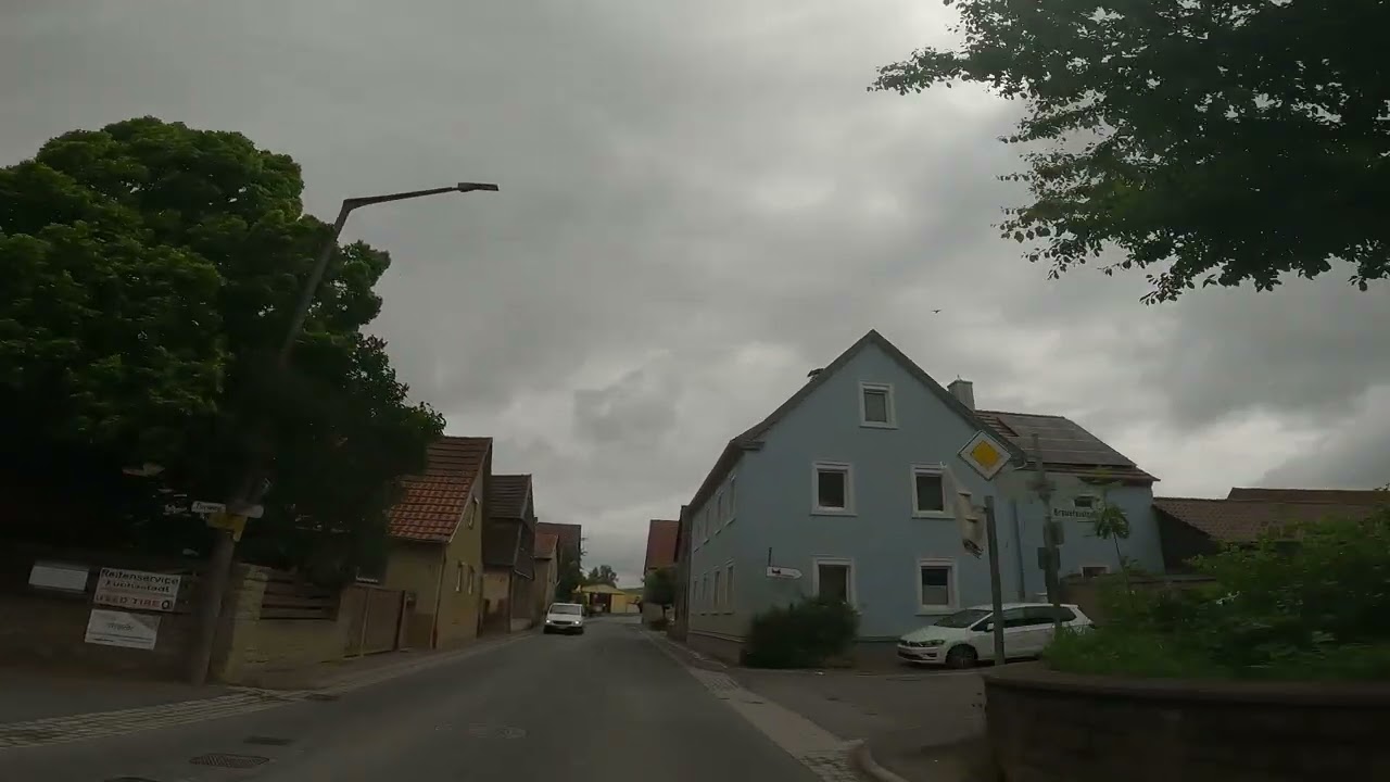 Pt1: 4K Road Trip Europe | Virtual Cycling from W&uuml;rzburg to Munich, Germany | Scenic Adventure Ride