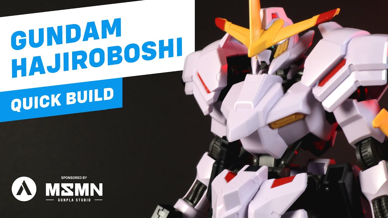 HG IBO Gundam Hajiroboshi | Satisfying ASMR | Snap Build | Gunpla Quickbuild | Gunpla Fast Build