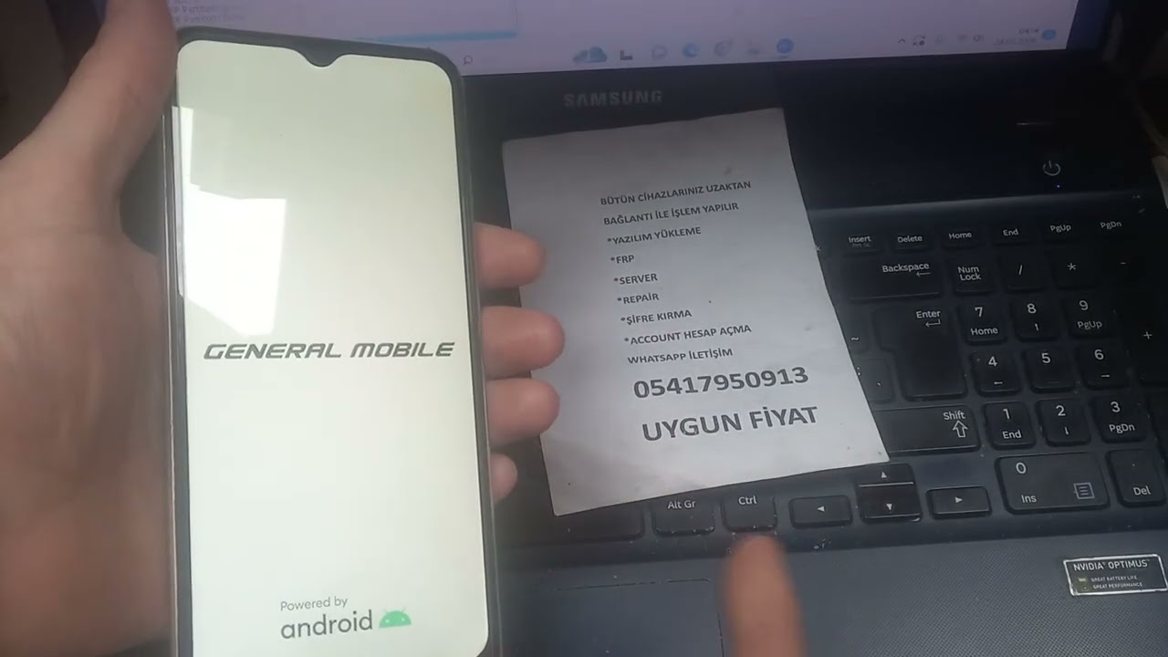 General mobile gm22 frp bypass g312 frp bypaas dft pro