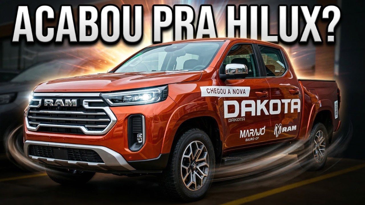 RAM Dakota Laramie: a nova rival da Hilux | Test Drive Completo